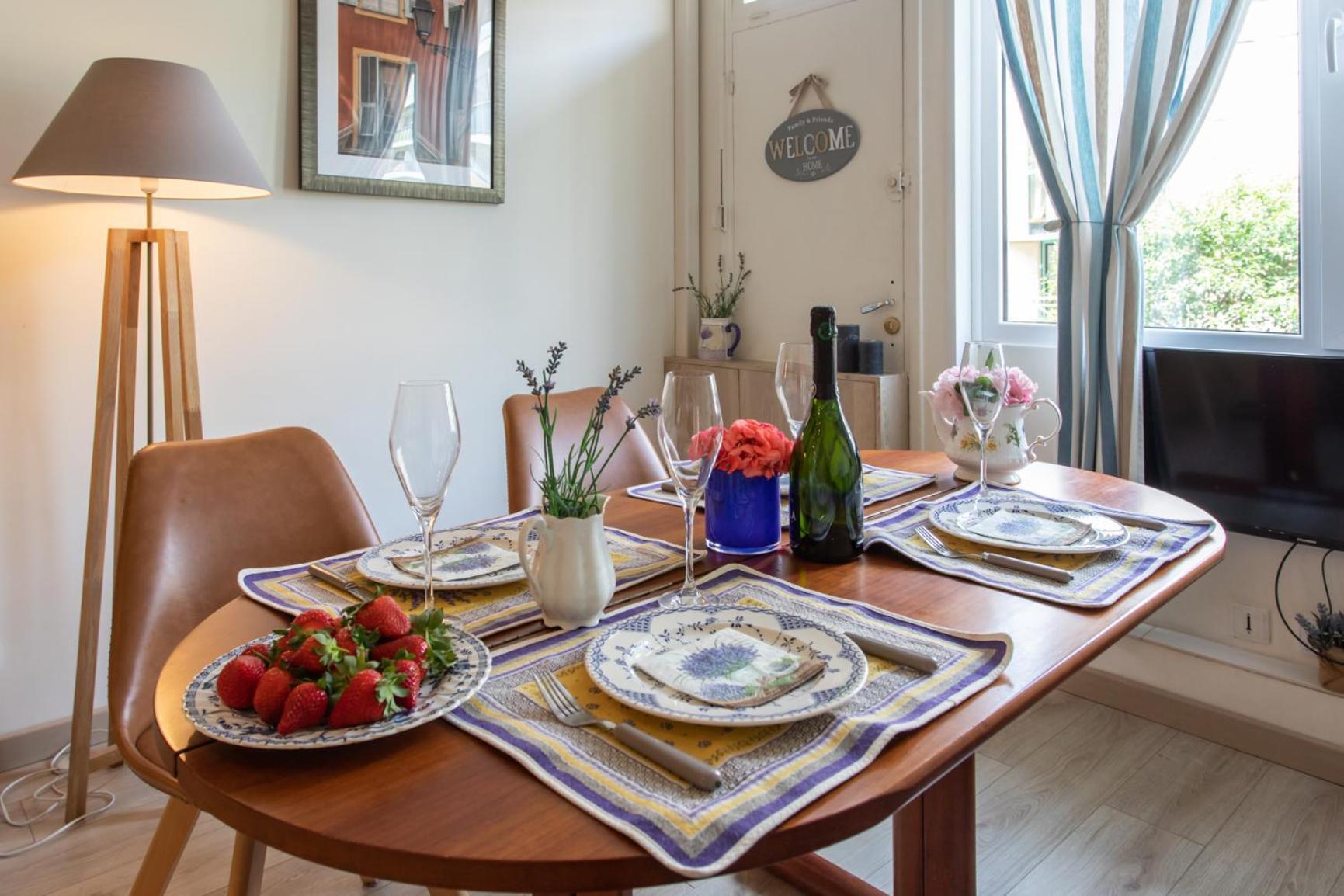 Boutique Apartment La Lavande Free Parking 10 Min Walk Nizza Exterior foto